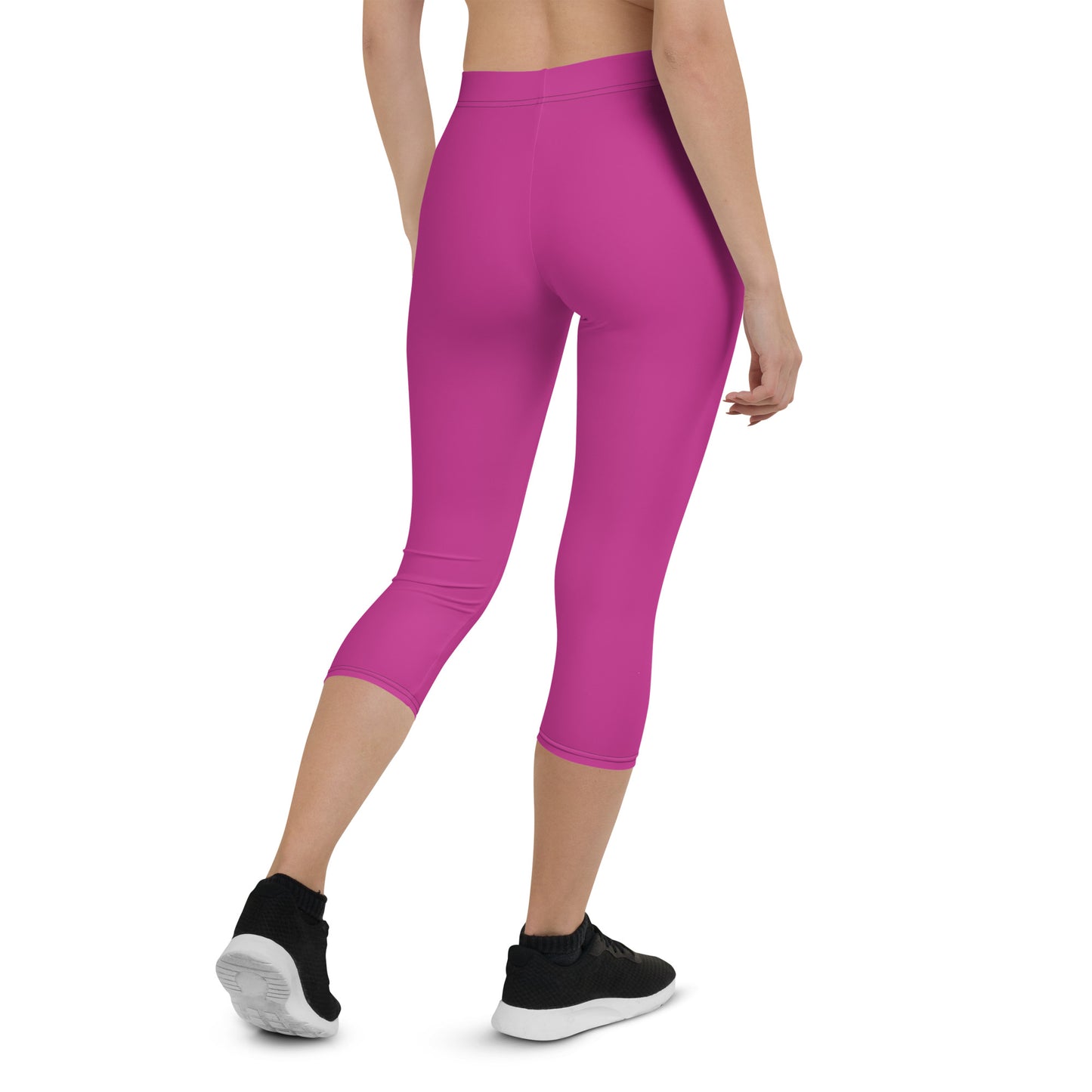 XPOLOX Pink Capri Leggings