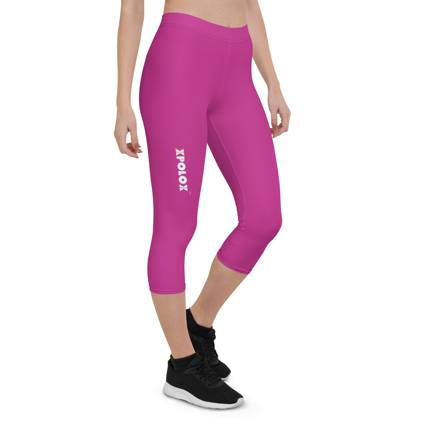 XPOLOX Pink Capri Leggings