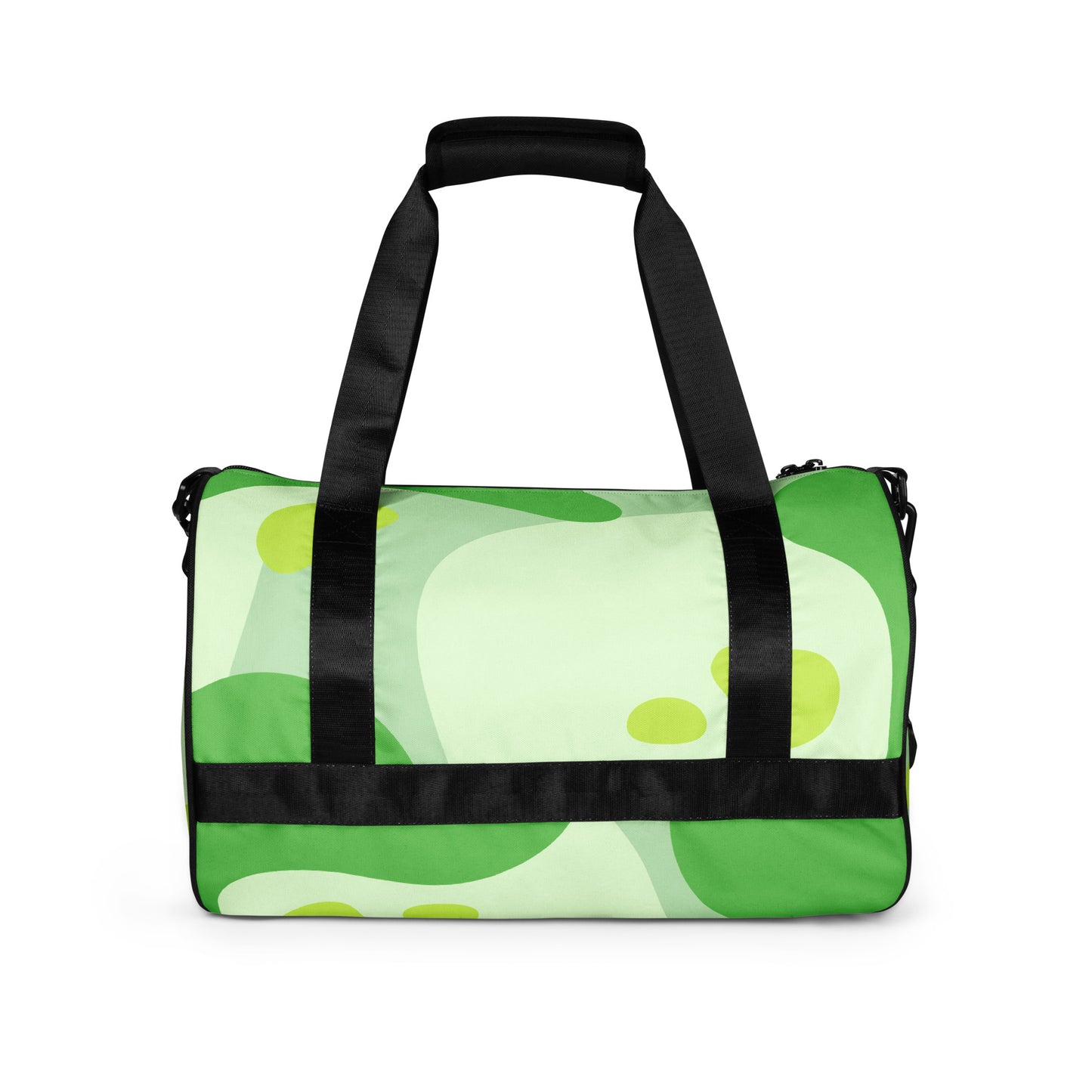 XPOLOX Green White gym bag