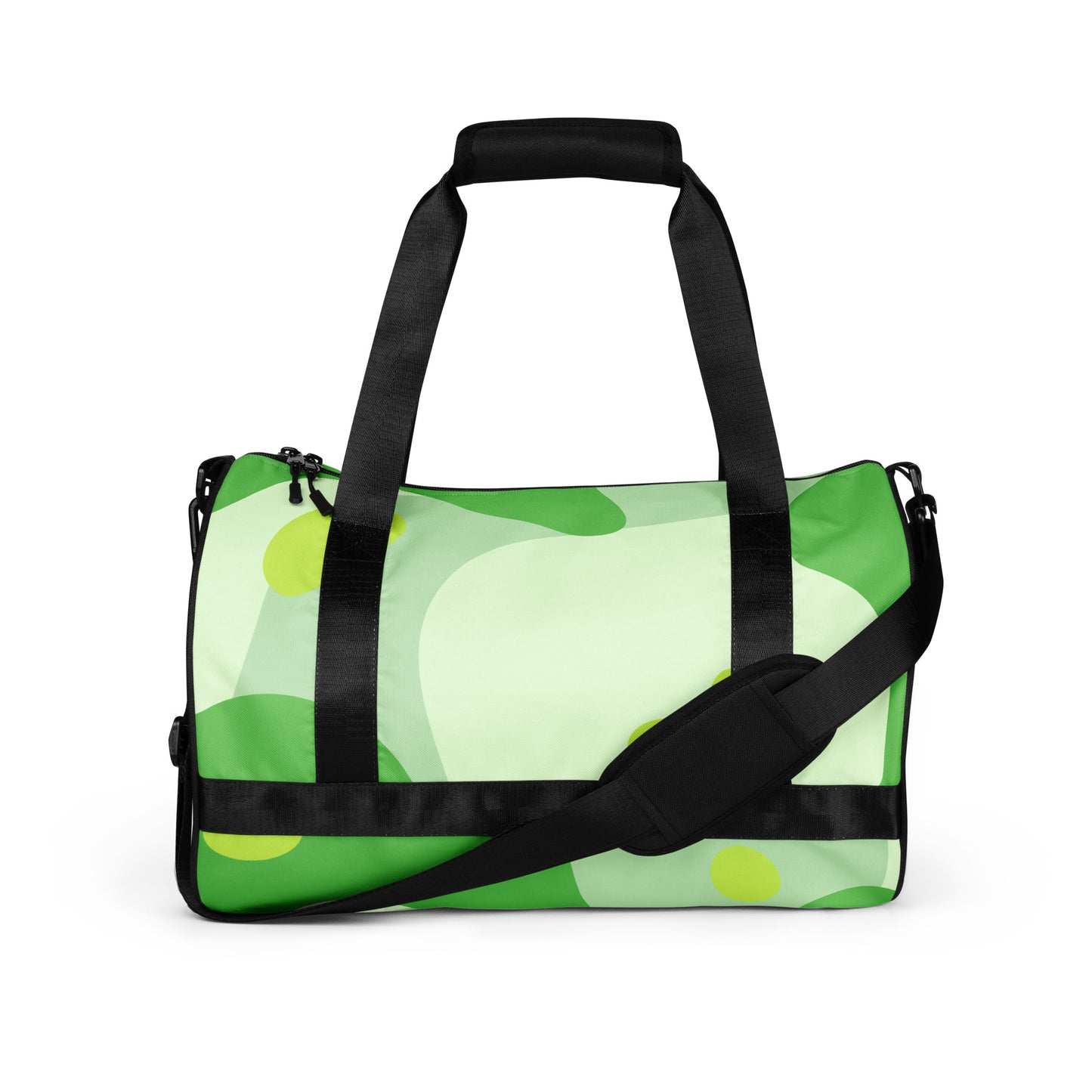 XPOLOX Green White gym bag