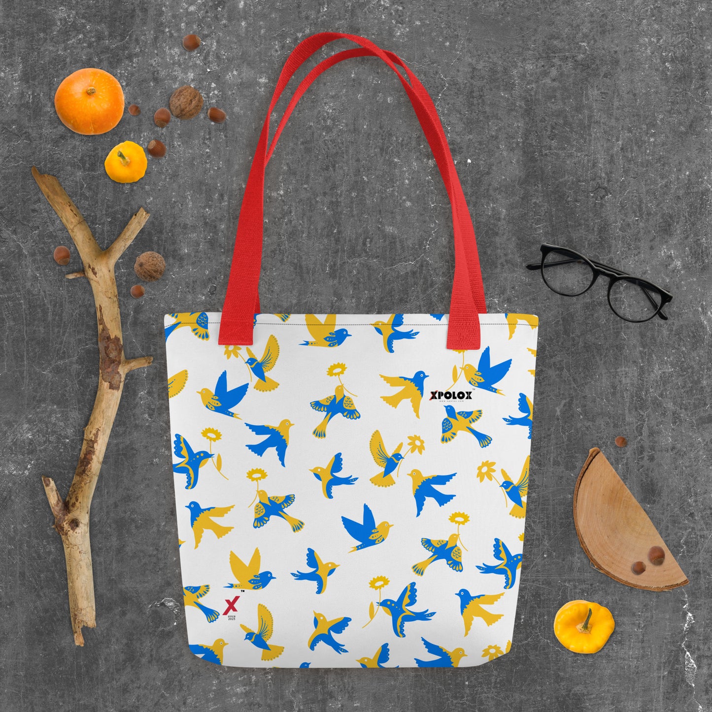 XPOLOX Bird themed Tote bag