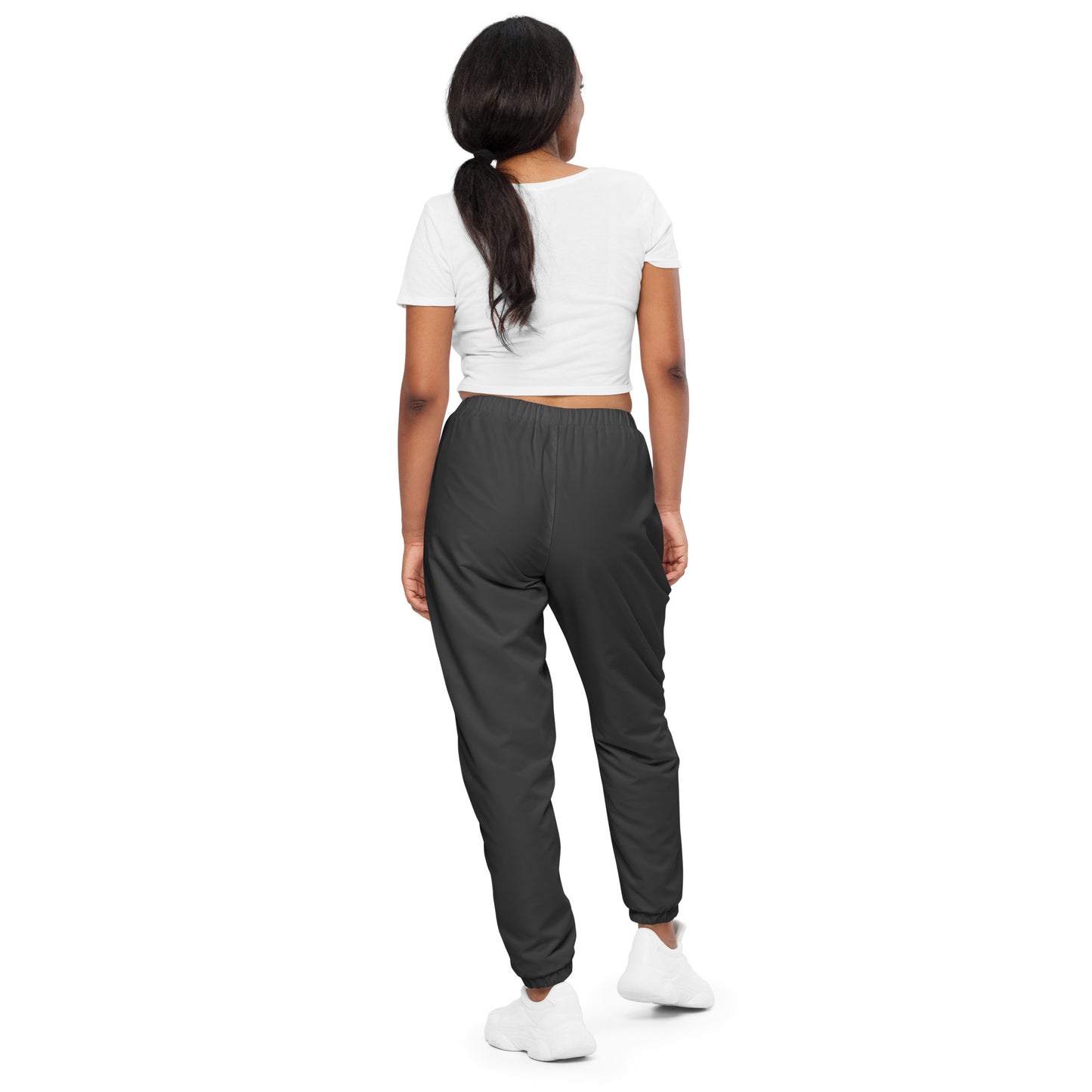 XPOLOX Black Unisex track pants