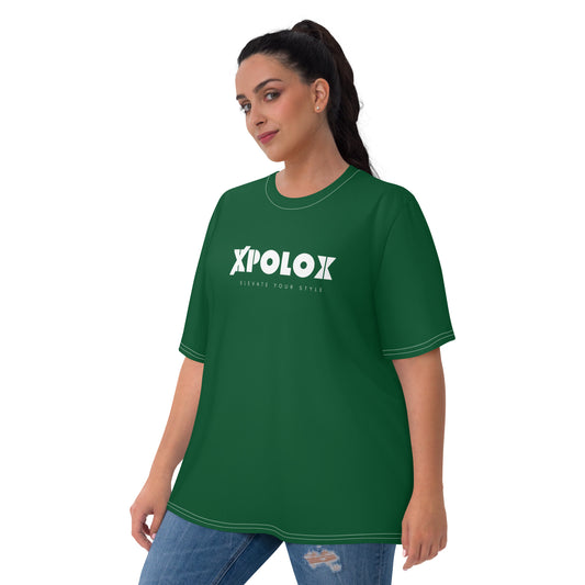 XPOLOX Green Women's T-shirt