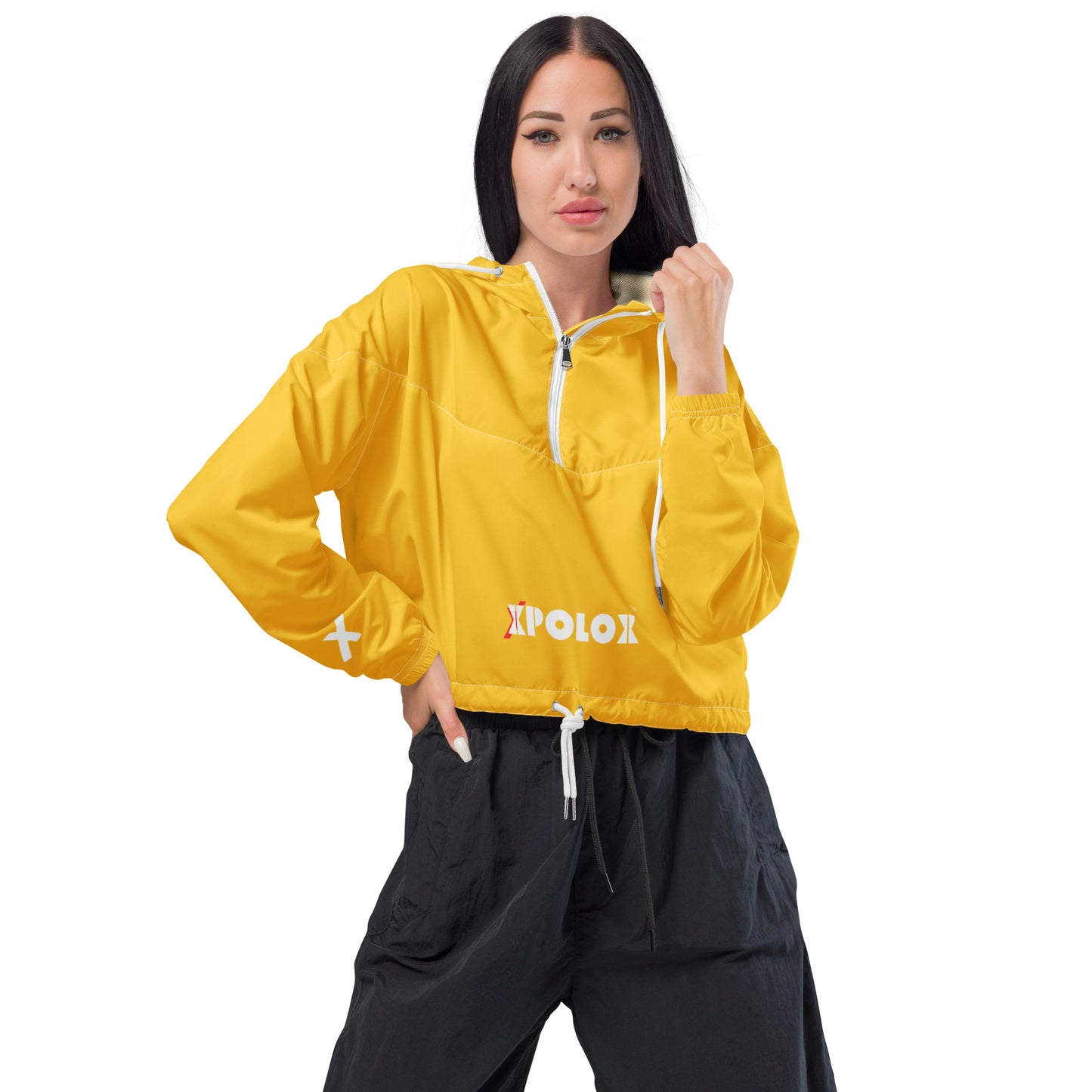 XPOLOX Women’s cropped windbreaker