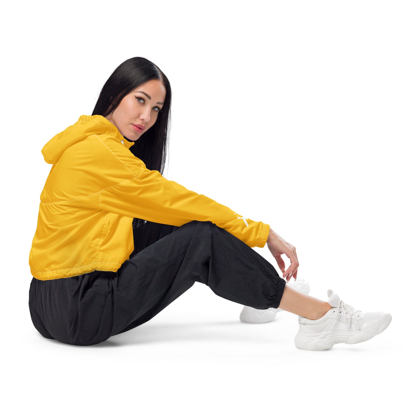 XPOLOX Women’s cropped windbreaker