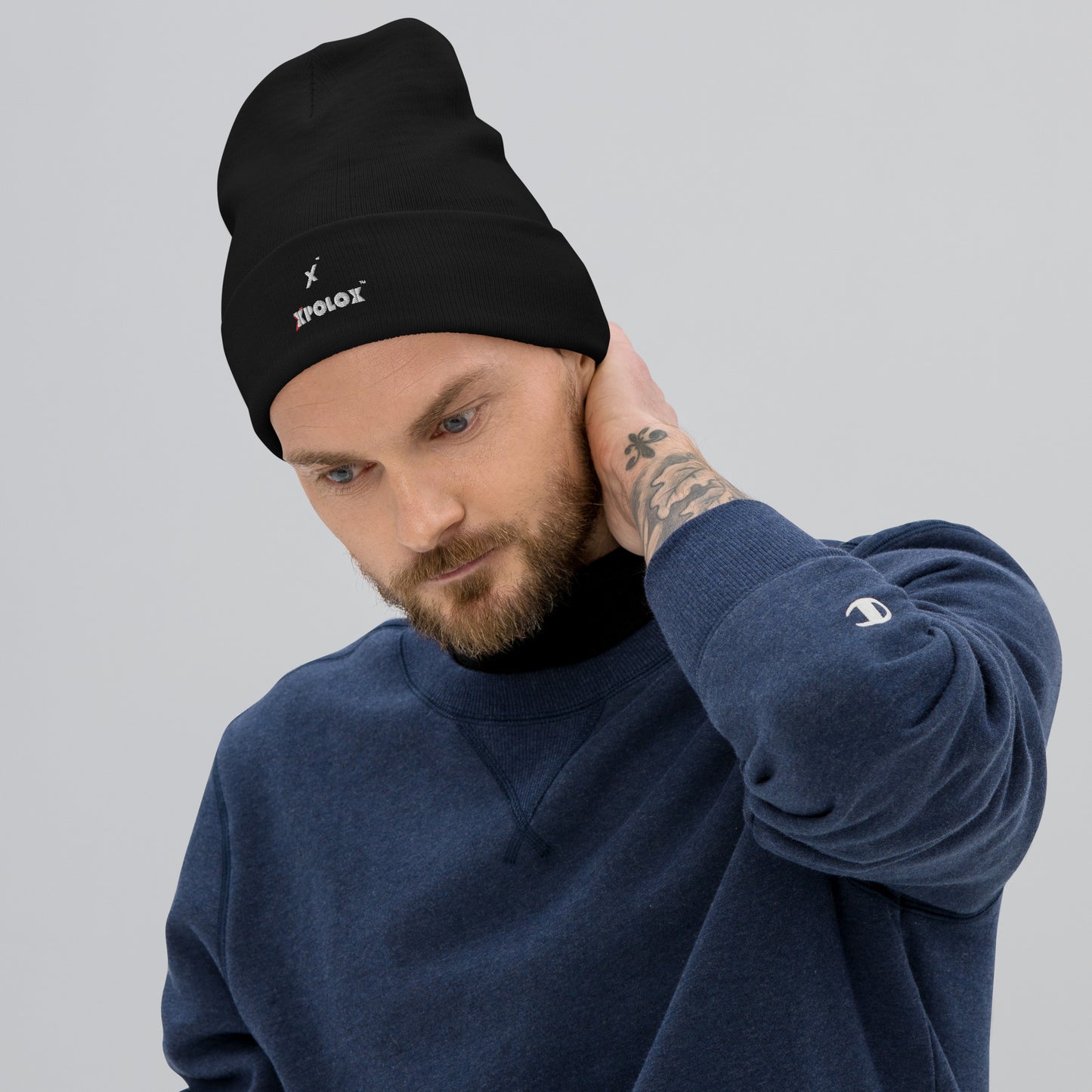 XPOLOX Embroidered Beanie