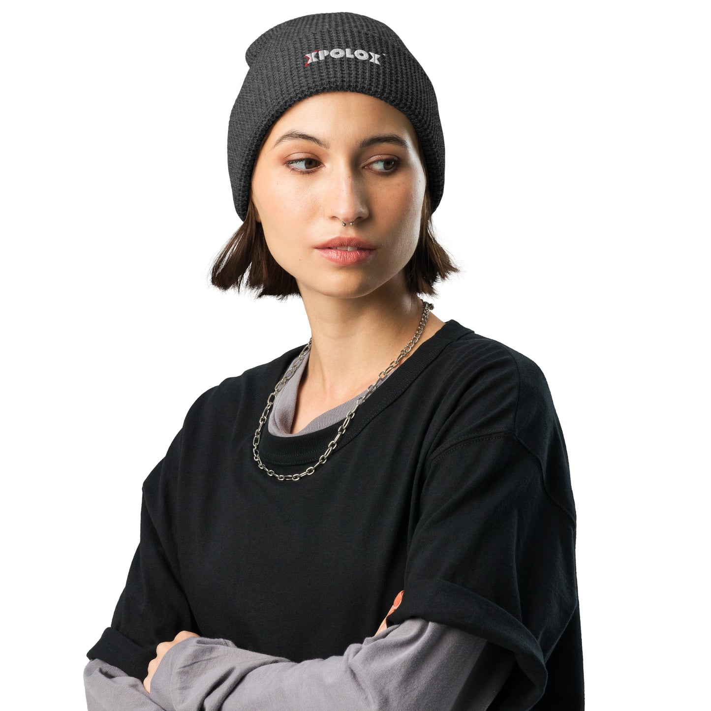 XPOLOX Waffle beanie