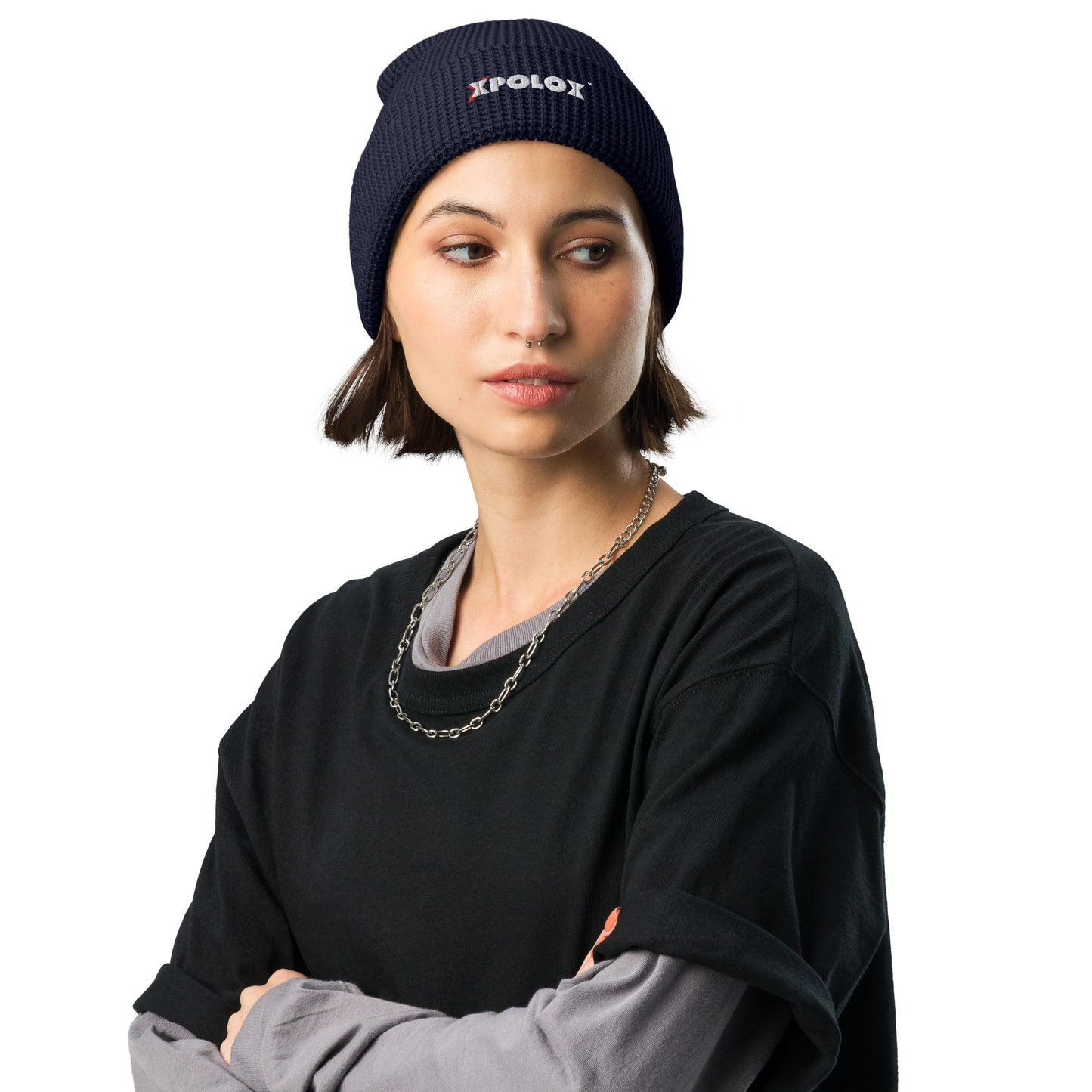 XPOLOX Waffle beanie