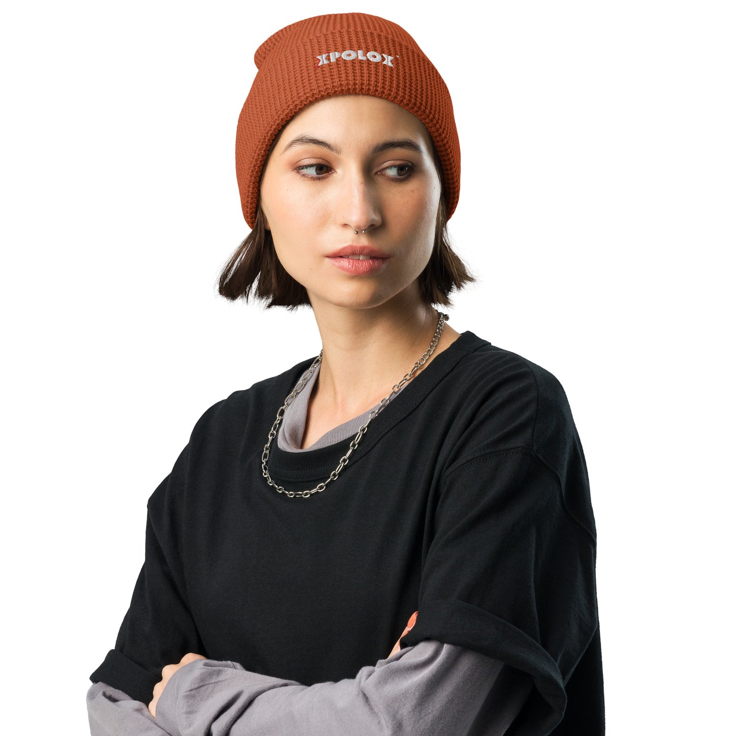 XPOLOX Waffle beanie