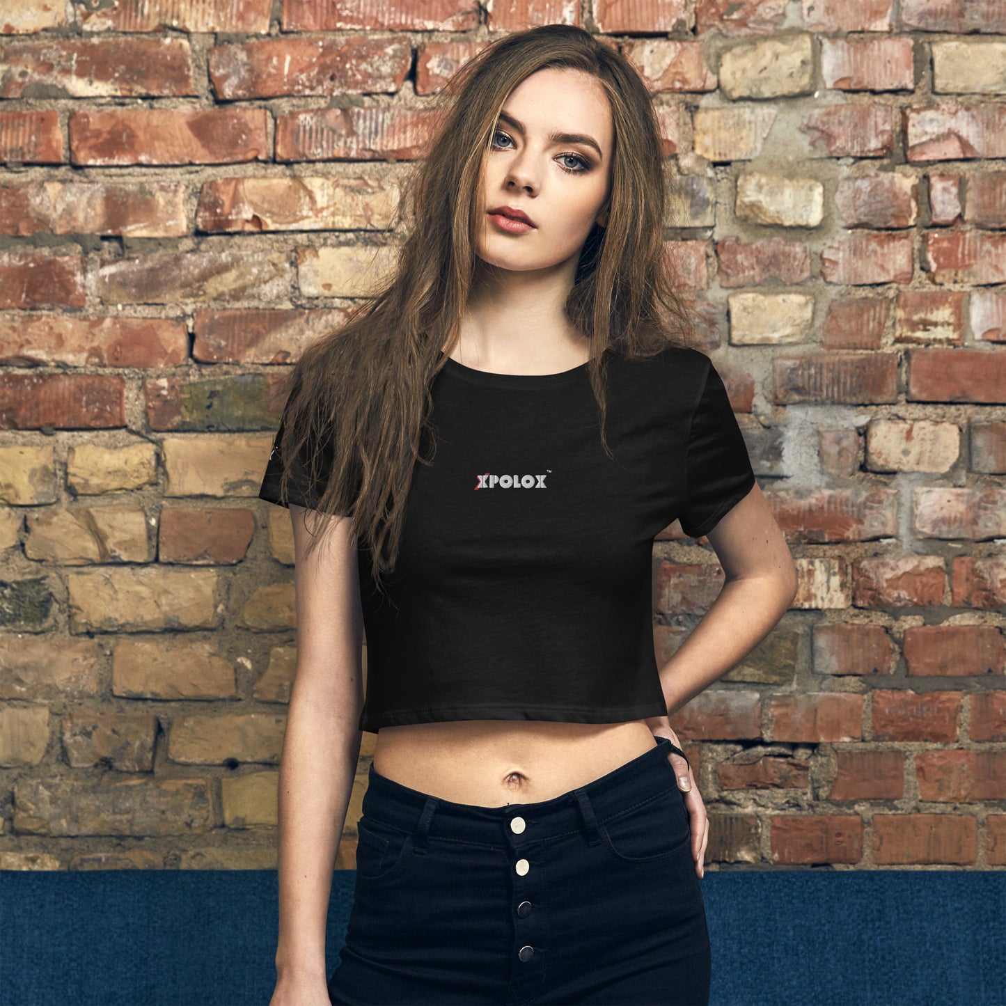 XPOLOX Women’s Crop Tee